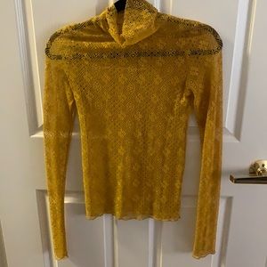 FREE PEOPLE Lacey Turtleneck Top